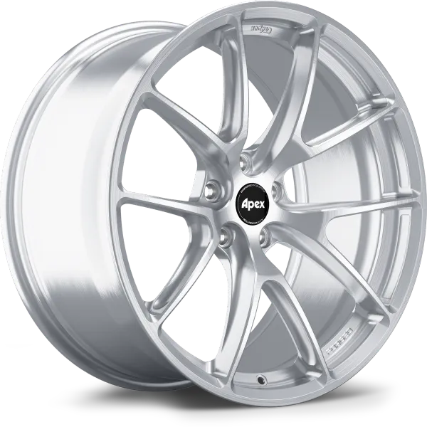APEX VS-5RX Brushed Clear Forged Wheels (Set of Four)