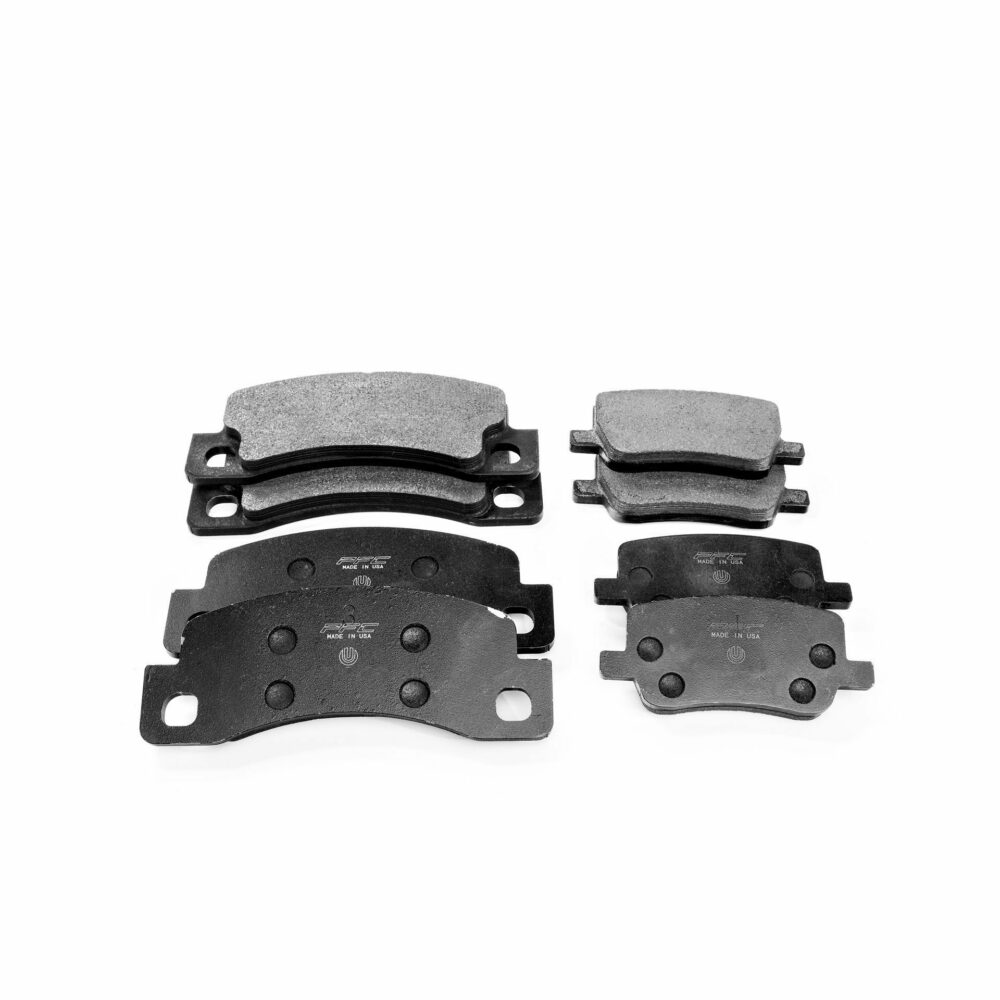 MODEL S PLAID + LR – UP X PFC HIGH PERFORMANCE BRAKE PADS (FOR OEM ROTORS) (2021+)