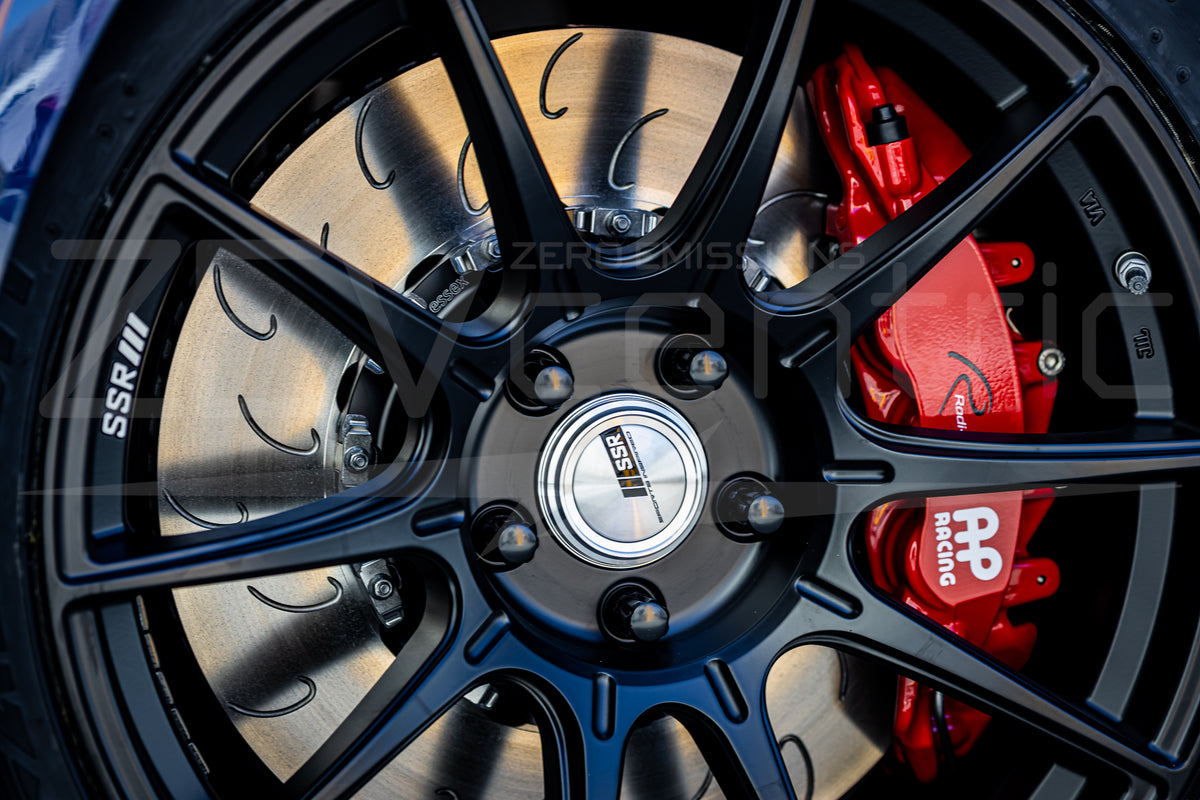 SSR GTX01 Flat Black 18" / 19" (Set of Four)
