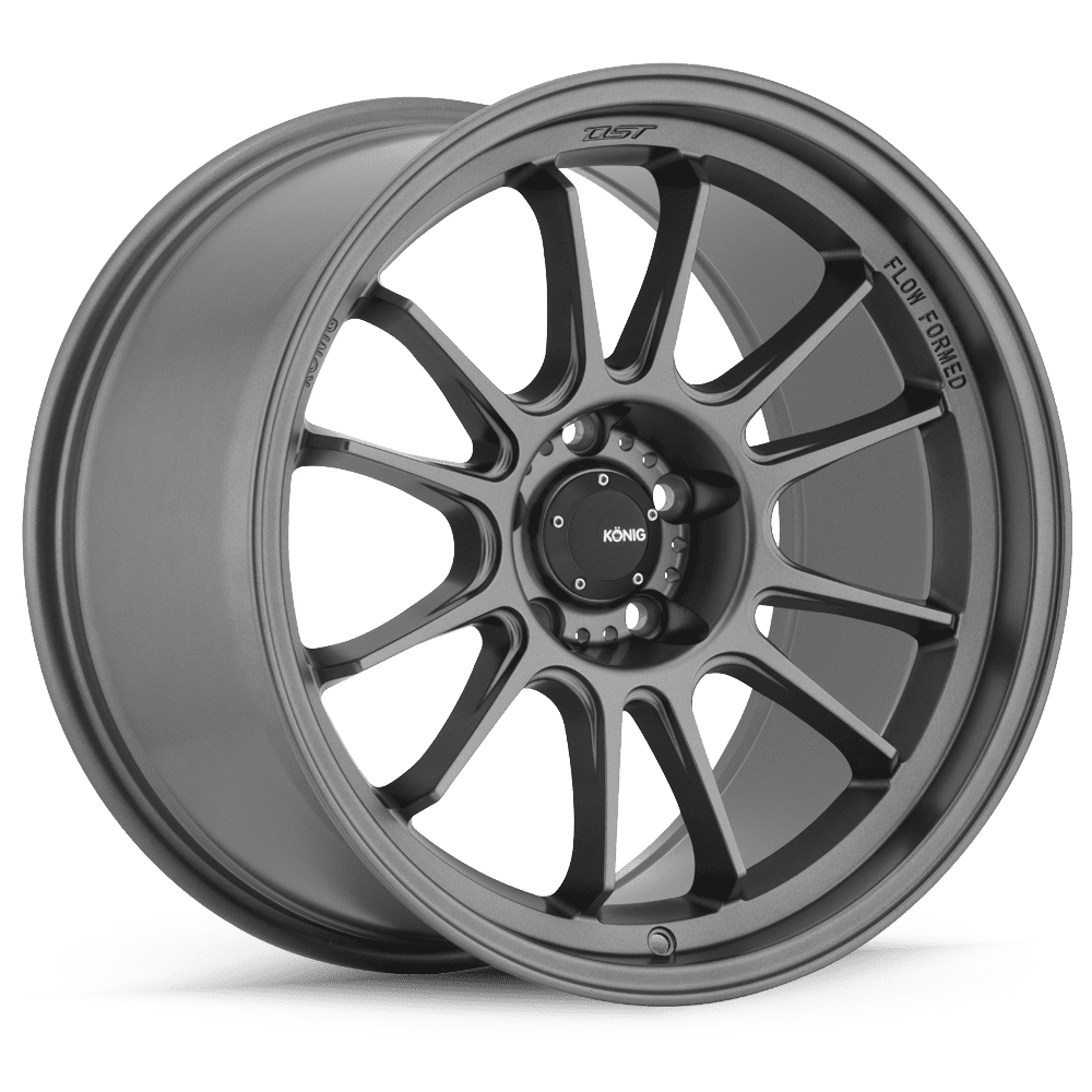 Konig Hypergram Matte Grey 18" / 19" (Set of four)