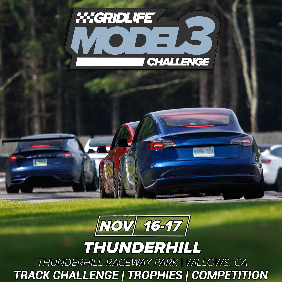 2024 Model 3 Challenge Thunderhill - FAE's RACE