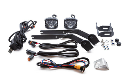 (GEN 2): Team 1EV LED Pod A-Pillar Ditch Lights System with Morimoto 4Bangers Rivian R1T / R1S
