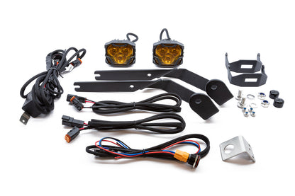 (GEN 2): Team 1EV LED Pod A-Pillar Ditch Lights System with Morimoto 4Bangers Rivian R1T / R1S