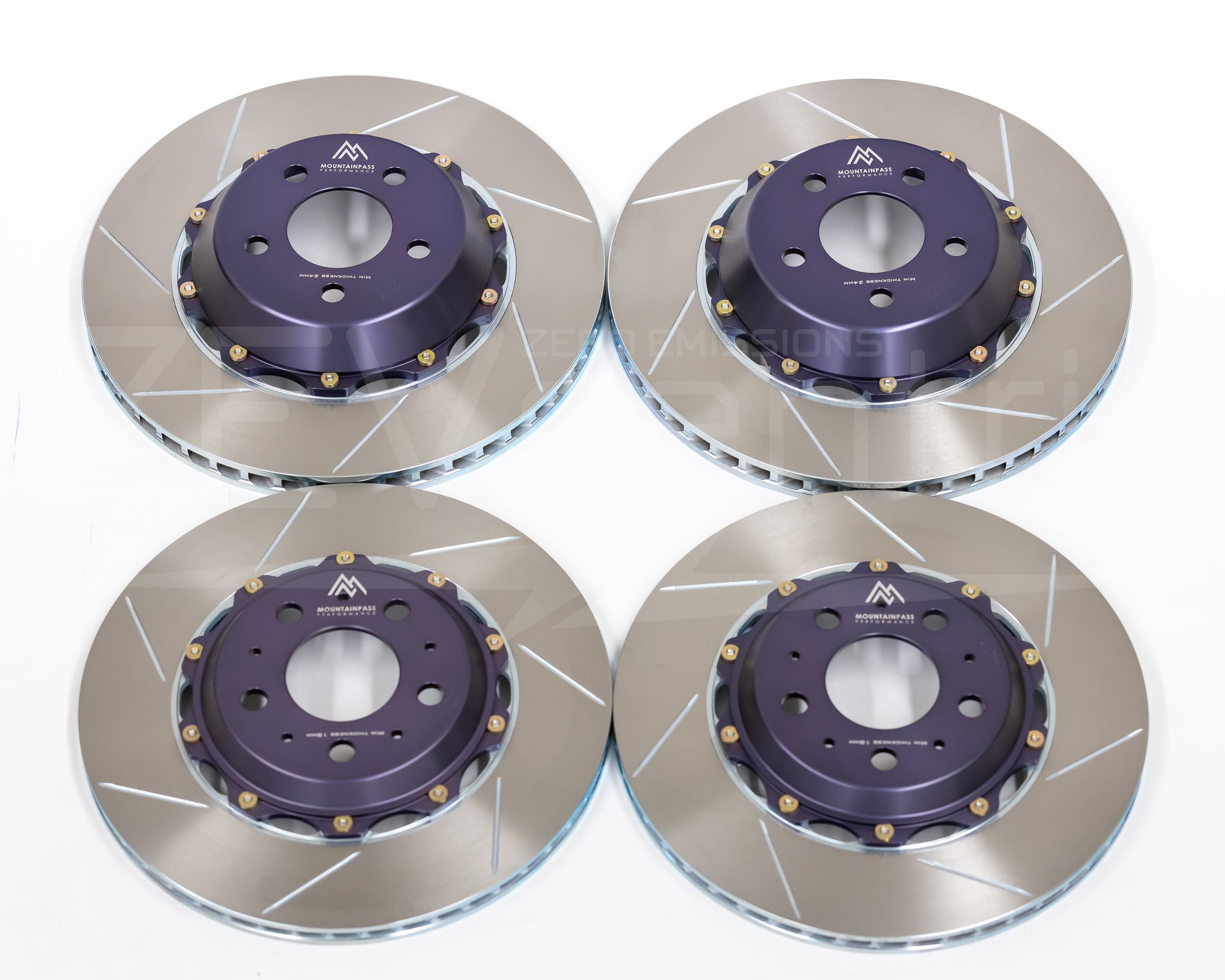 MPP Page Mill 2 Piece Rotors Model 3 / Y - Front / Rear Package
