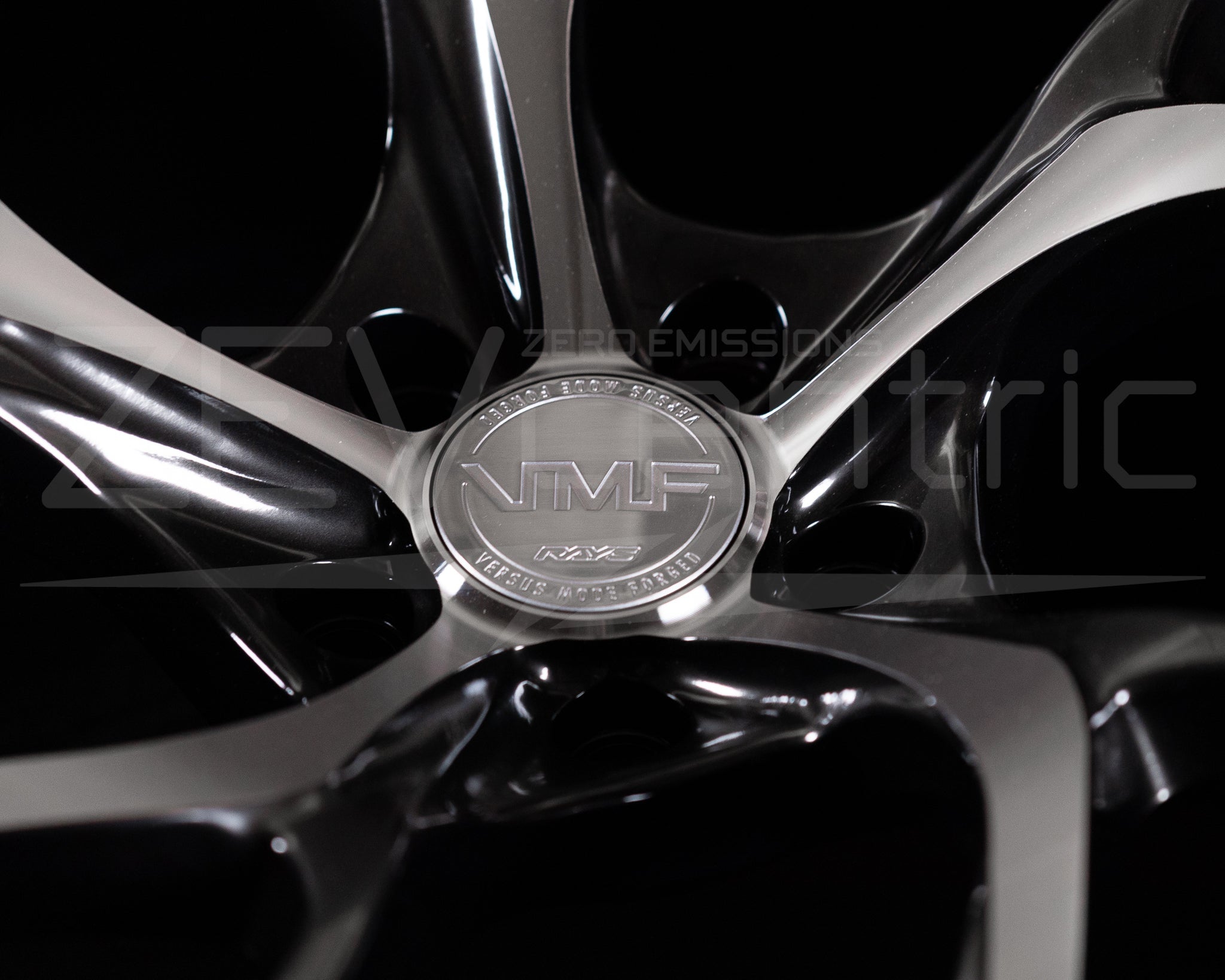 Model Y Rays VMF C-01 20" (Set of four) Shining Black Metal / Diamond Cut Tire Package!!!!