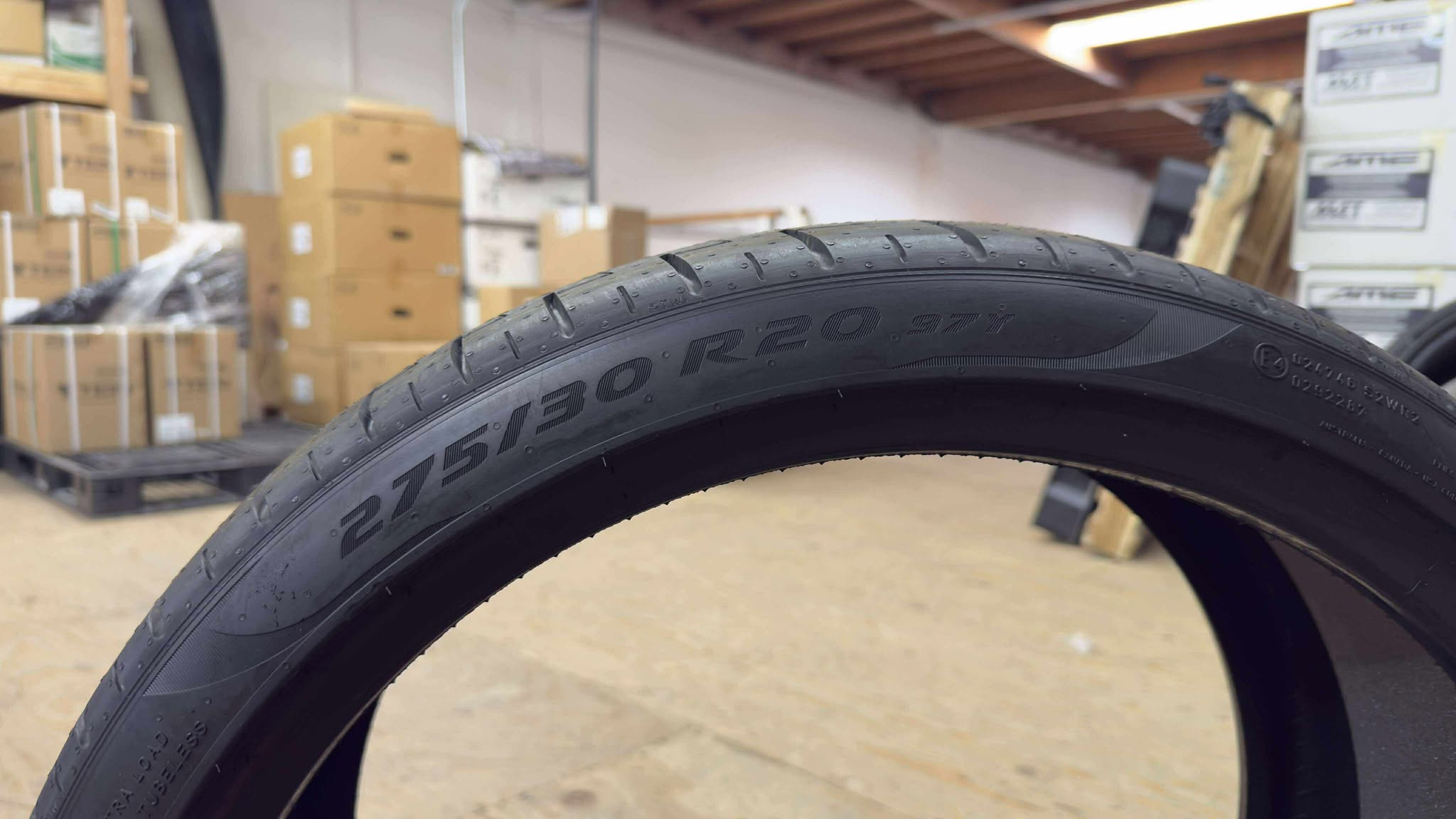 OEM 20" Model 3 Performance Pirelli PZ4 Tires 235 or 275 (Take Offs like new)