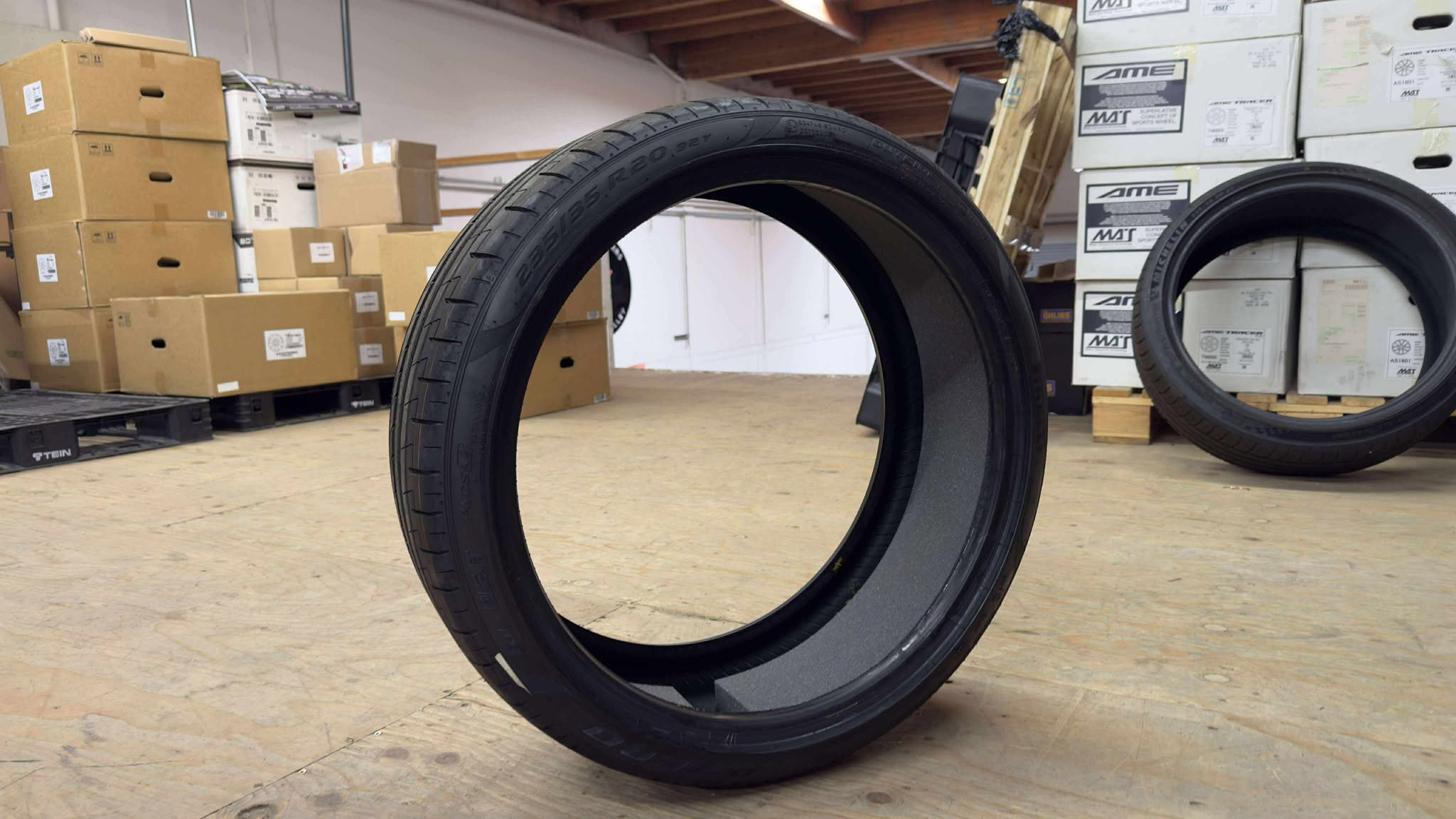 OEM 20" Model 3 Performance Pirelli PZ4 Tires 235 or 275 (Take Offs like new)