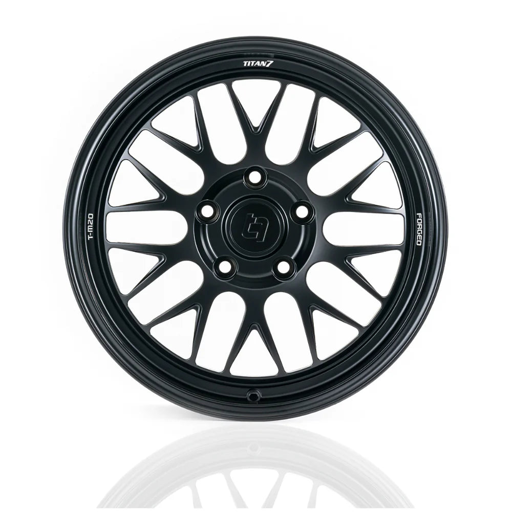 Titan7 T-M20 Tesla TM3/Y 19"(Set of four) Machine Black