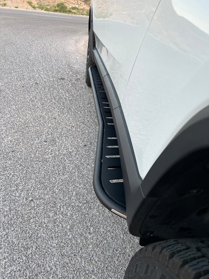 Rivian ROCK SLIDERS INSTALL, RMAXX / GOAT / MEGAWATT/REALEV