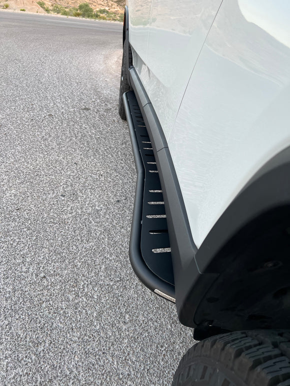 Rivian ROCK SLIDERS INSTALL, NOT RUNNING BOARDS