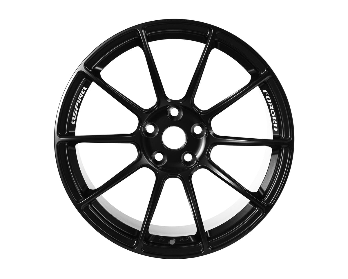 ASPIRA AF-10 Satin Black forged wheel, 19-inch view