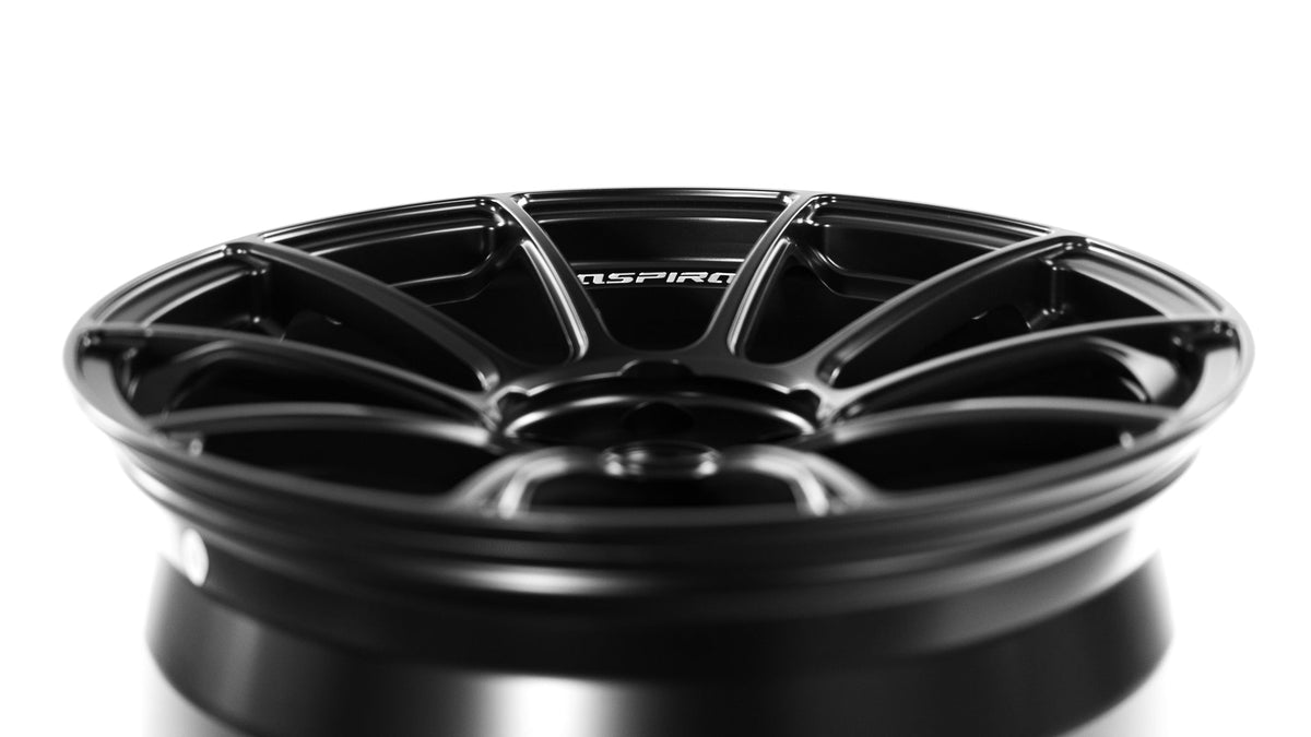 ASPIRA AF-10 Satin Black wheel profile