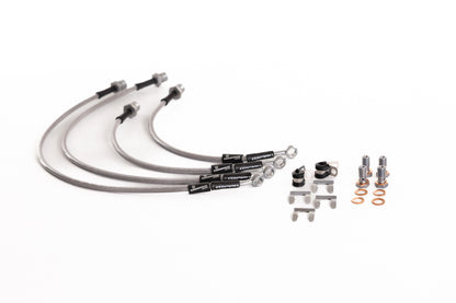 Endless EX99 Model Y Stage 2 brake upgrade package: Pads + Fluid + SS lines