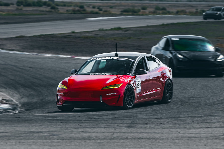 ZEVcentric Tesla track testing