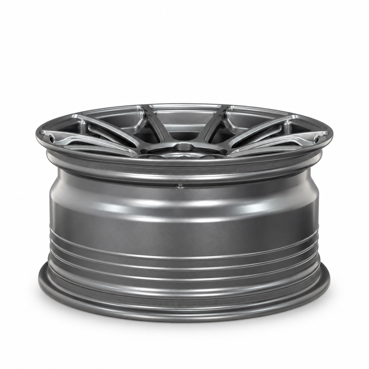 ASPIRA AF-10 Satin Graphite forged wheel