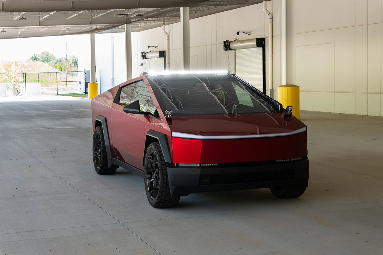 T Sportline - Tesla Cybertruck 50" LED Off Road Light Bar with Roof Top Quick Disconnect Kit