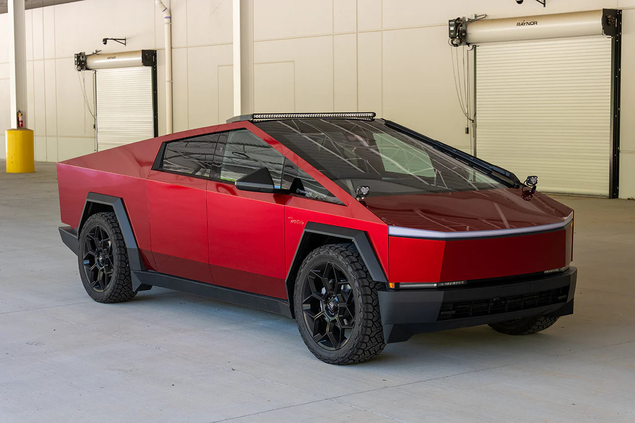T Sportline - Tesla Cybertruck 50" LED Off Road Light Bar with Roof Top Quick Disconnect Kit