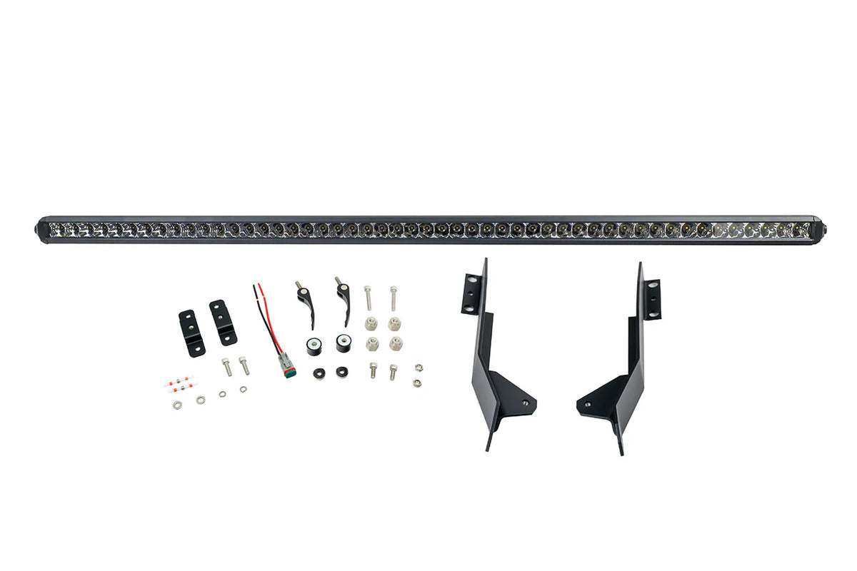 T Sportline - Tesla Cybertruck 50" LED Off Road Light Bar with Roof Top Quick Disconnect Kit
