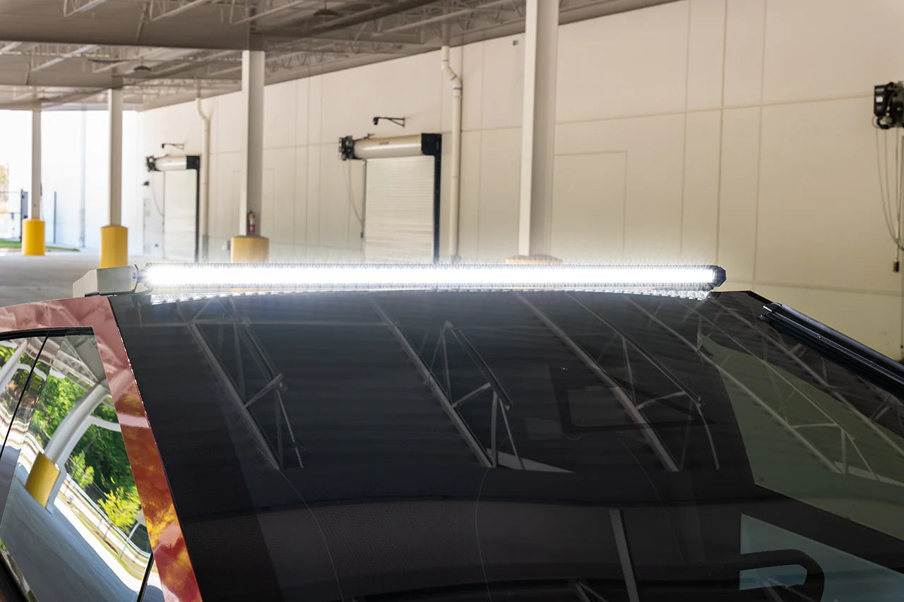T Sportline - Tesla Cybertruck 50" LED Off Road Light Bar with Roof Top Quick Disconnect Kit
