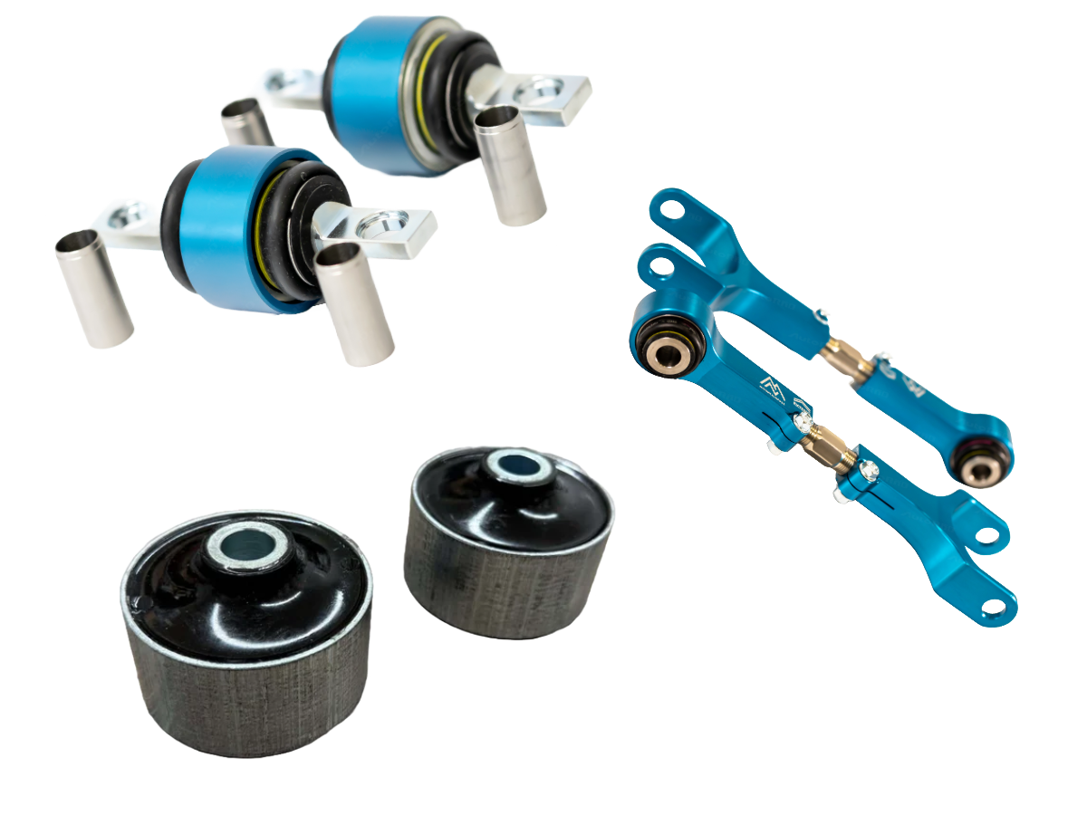 3/Y ALIGNMENT + CAMBER ARMS + BUSHINGS