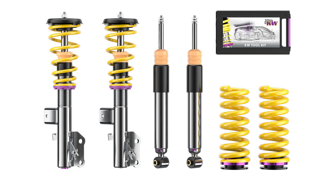 KW 2021+ Ford Mustang Mach-E (eAWD) V3 Coilover Kit