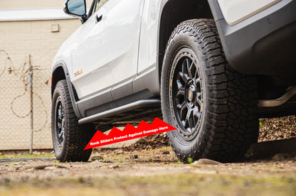 RIVIAN R1T / R1S RMAXX ROCK SLIDERS WITH INSTALL