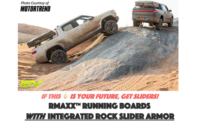 RIVIAN R1T / R1S RMAXX ROCK SLIDERS WITH INSTALL