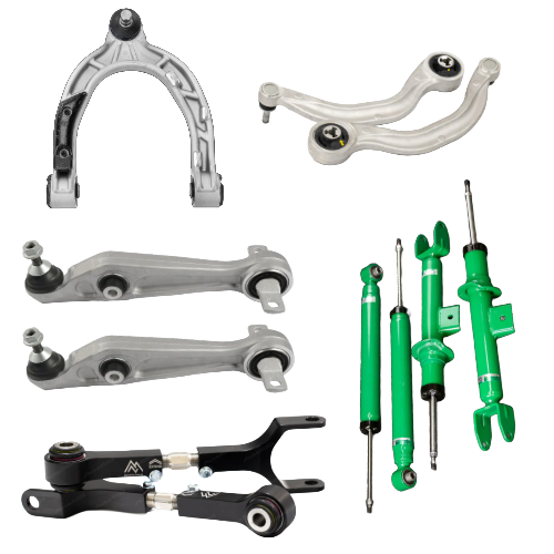 INSTALLED FULL FRONT CONTROL ARM REPLACEMENT FUCA, FLCA, COMPLIANCE