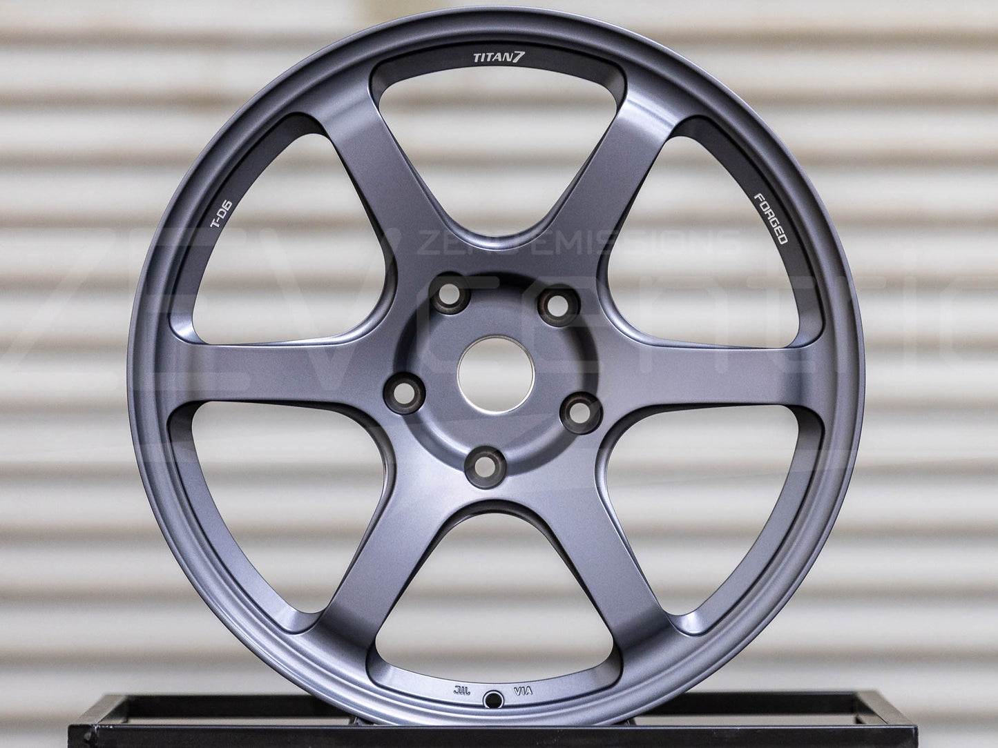 Titan7 T-D6e Rivian R1T R1S 20" SATIN TITANIUM (Set of four)