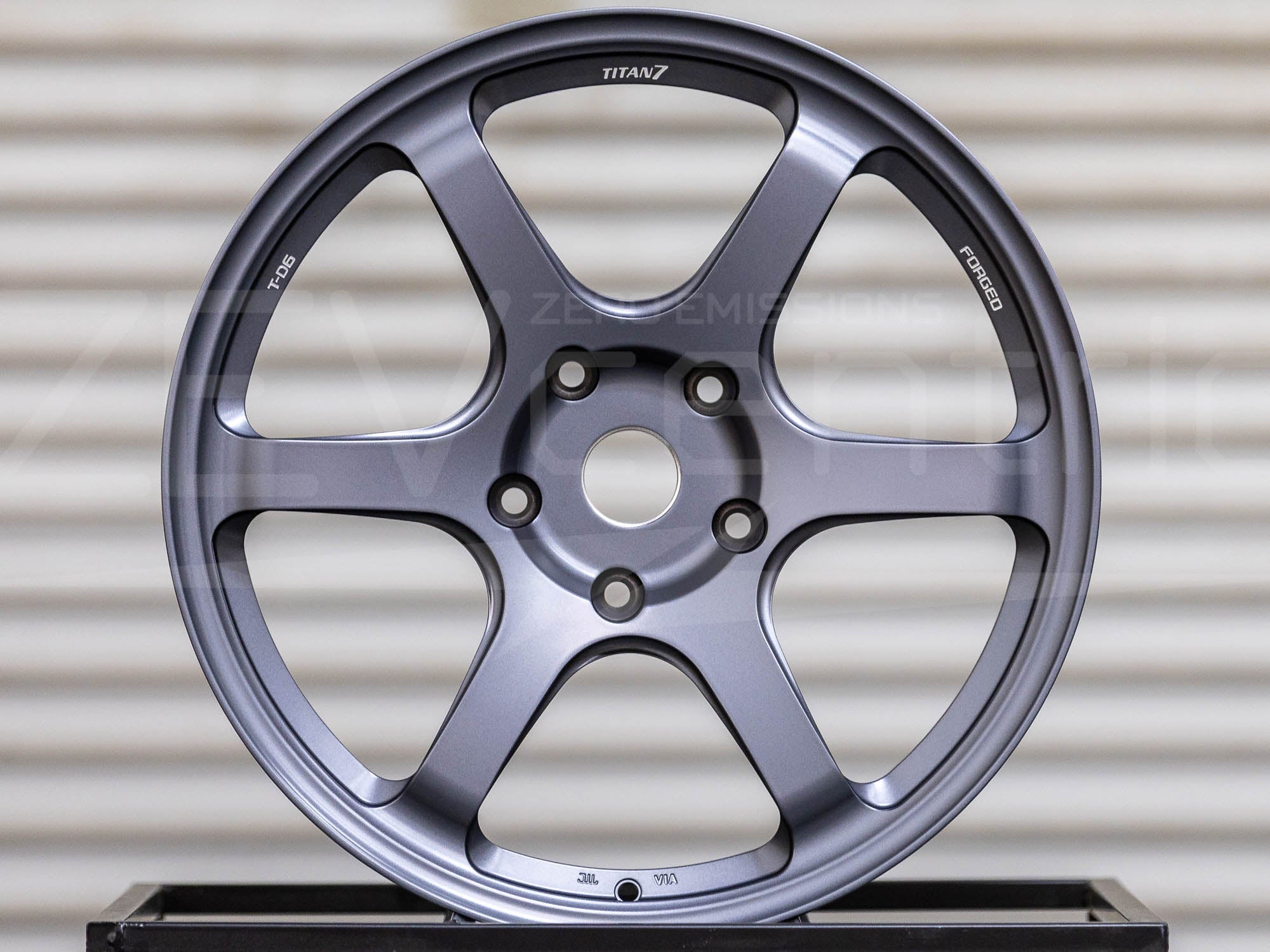 Titan7 T-D6e Rivian R1T R1S 20" SATIN TITANIUM (Set of four)