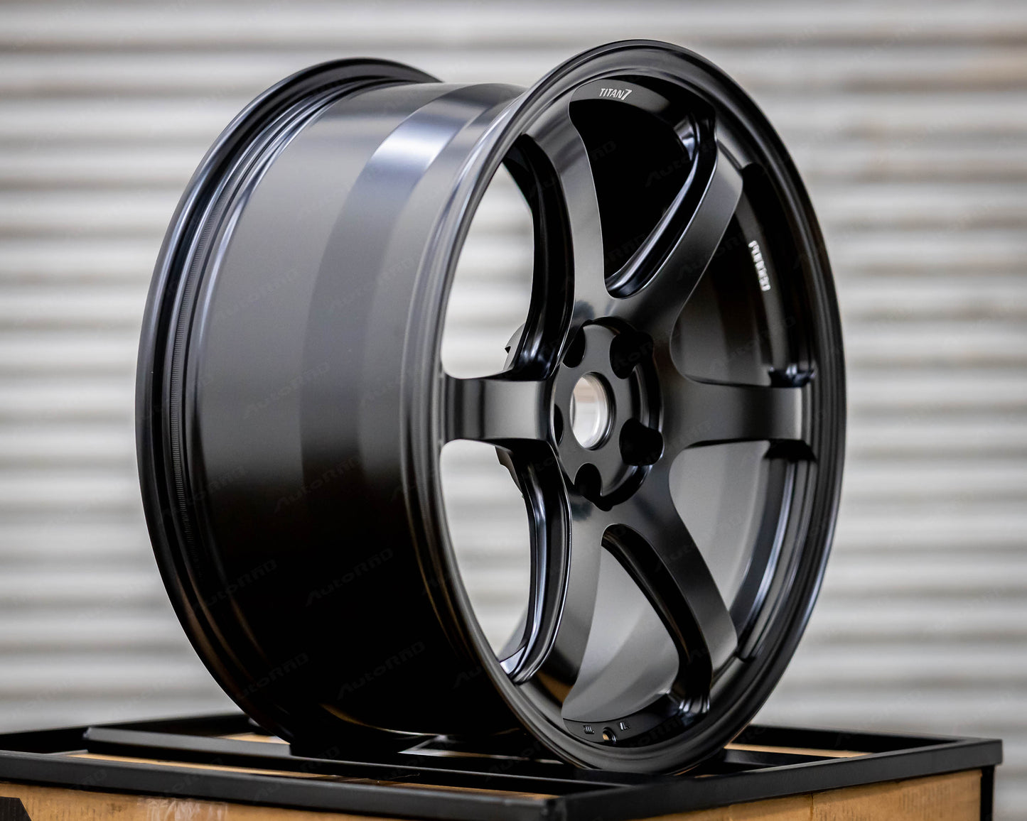 Titan7 T-D6e Rivian R1T R1S 20" MACHINE BLACK (Set of 4 or 5)