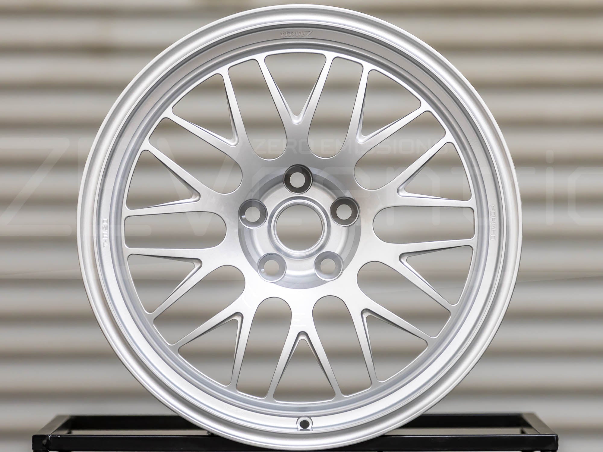 Titan7 T-M20 Tesla TM3/Y 19"(Set of four) Heritage Silver