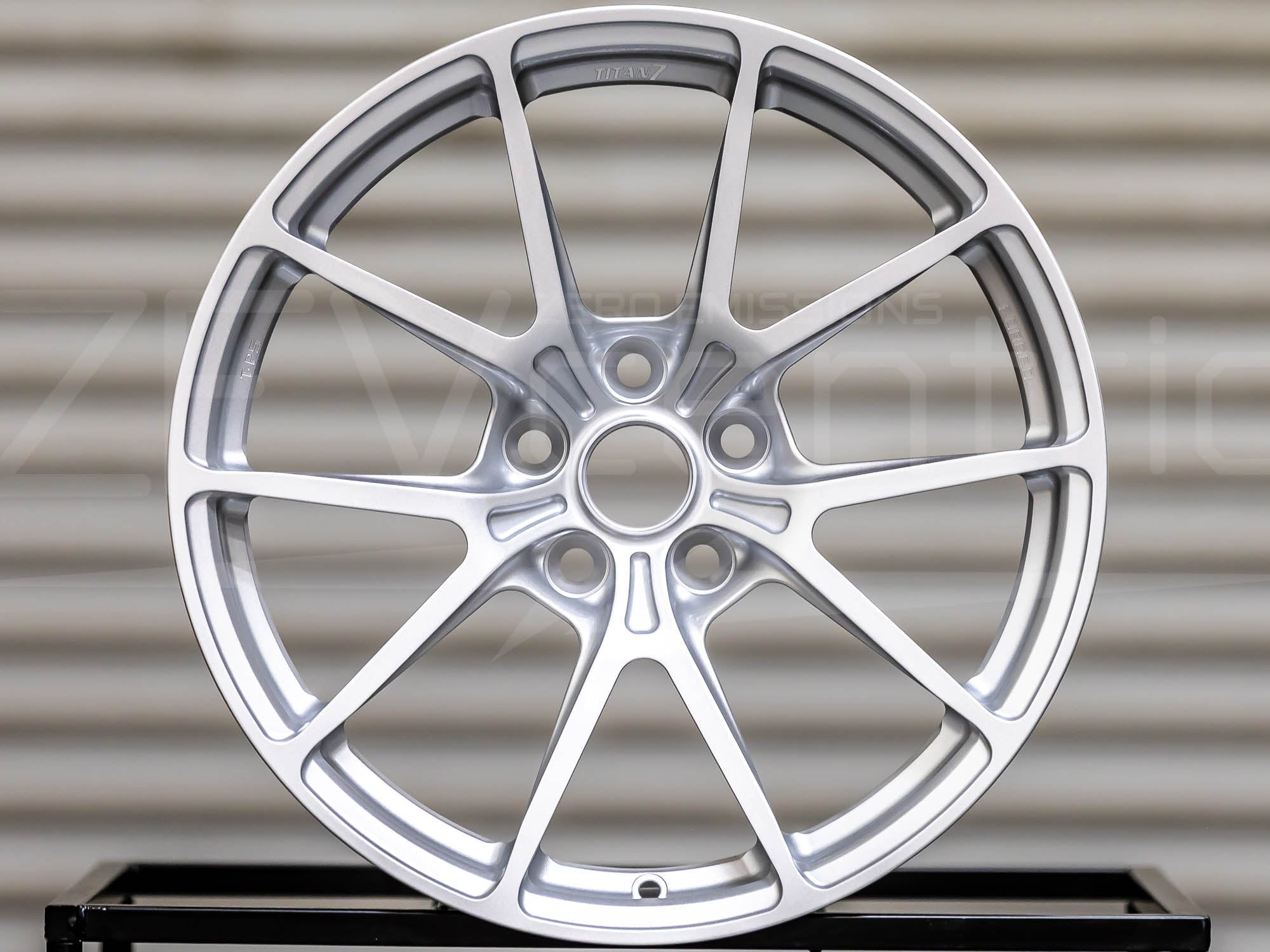 Titan7 T-P5 Tesla TM3/Y 18"(Set of four) Heritage Silver