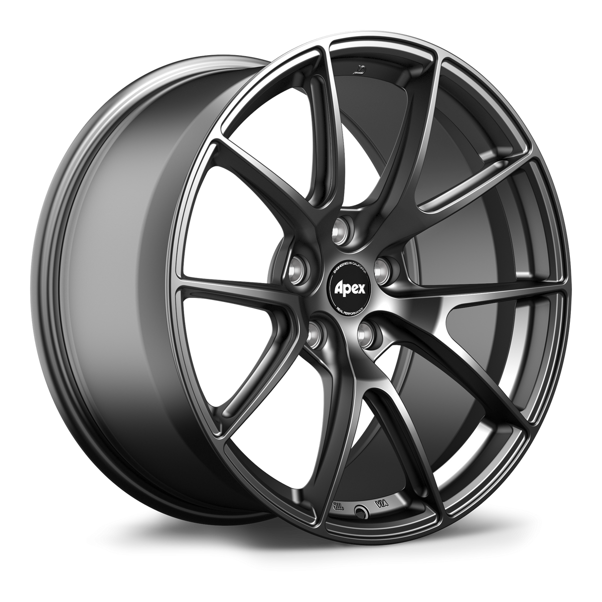 APEX VS-5 Satin Black (Set of Four)