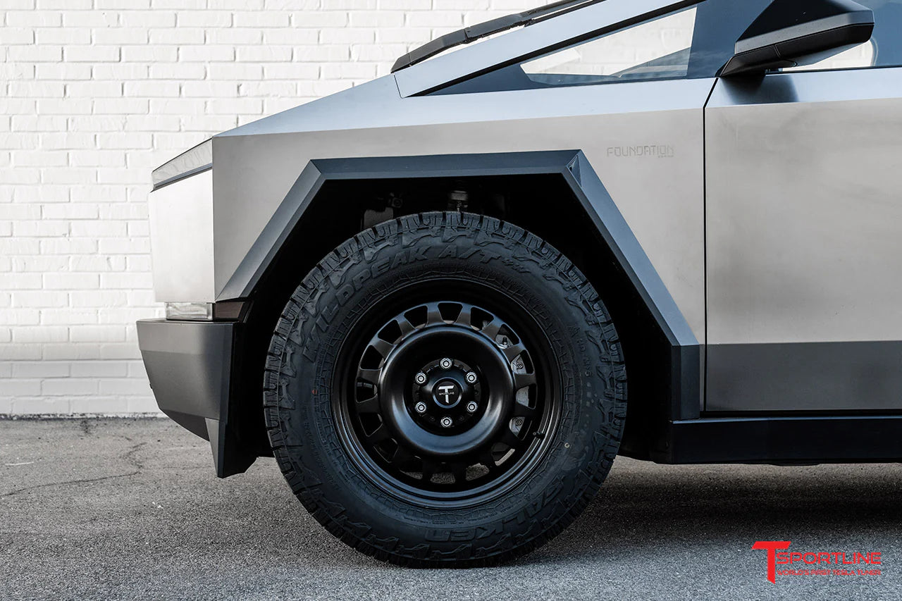 T Sportline - TCS 20" Tesla Cybertruck 'Cyber Steelie' Steel Wheels (Set of Four)