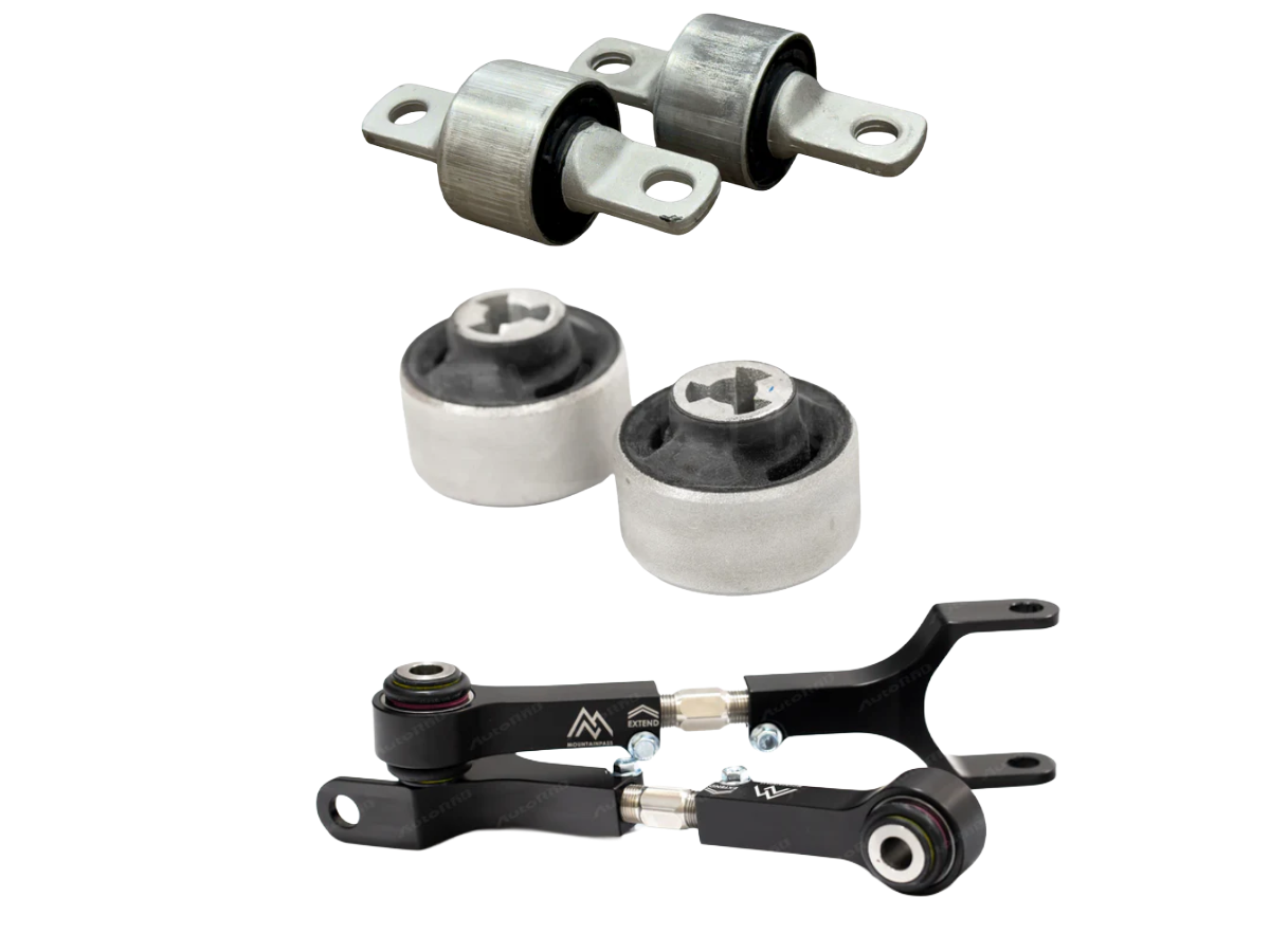 3/Y ALIGNMENT + CAMBER ARMS + BUSHINGS