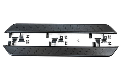 RIVIAN ALUMINUM R1 RMAXX RUNNING BOARDS WITH INSTALL: GEN 1 & 2
