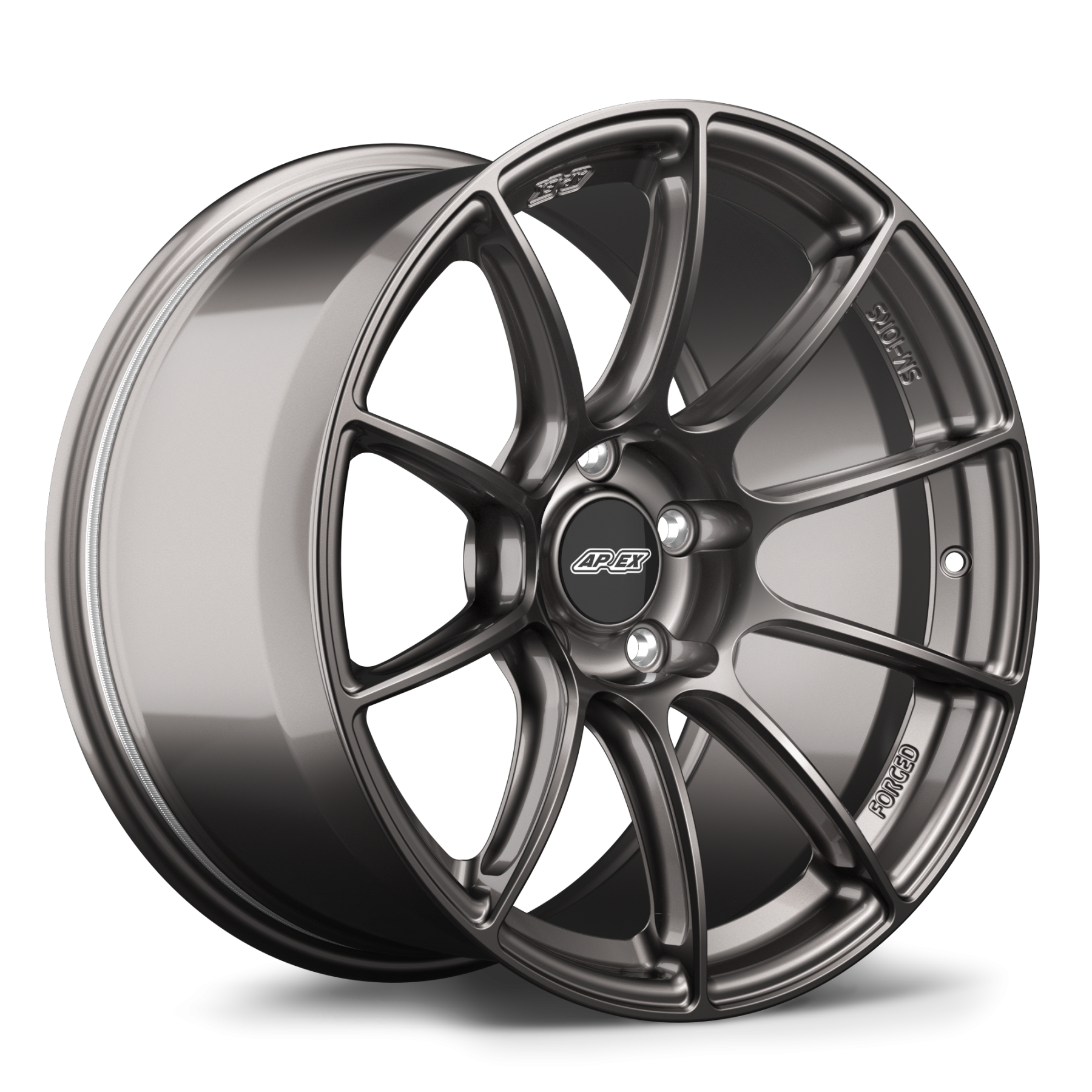 APEX SM-10RS Anthracite Forged Wheels (Set of Four)