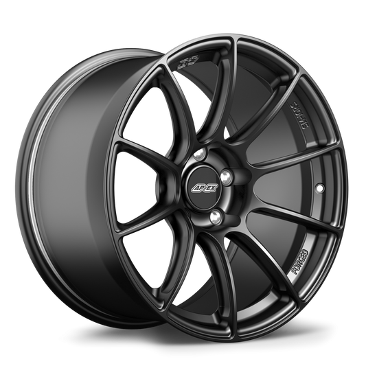 APEX SM-10RS Satin Black Forged Wheels (Set of Four)