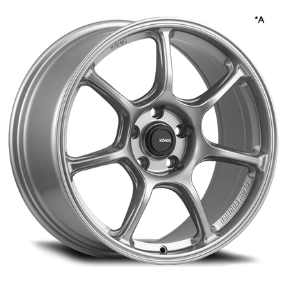 Konig Ultragram Titanium Metallic 18" (Set of four)