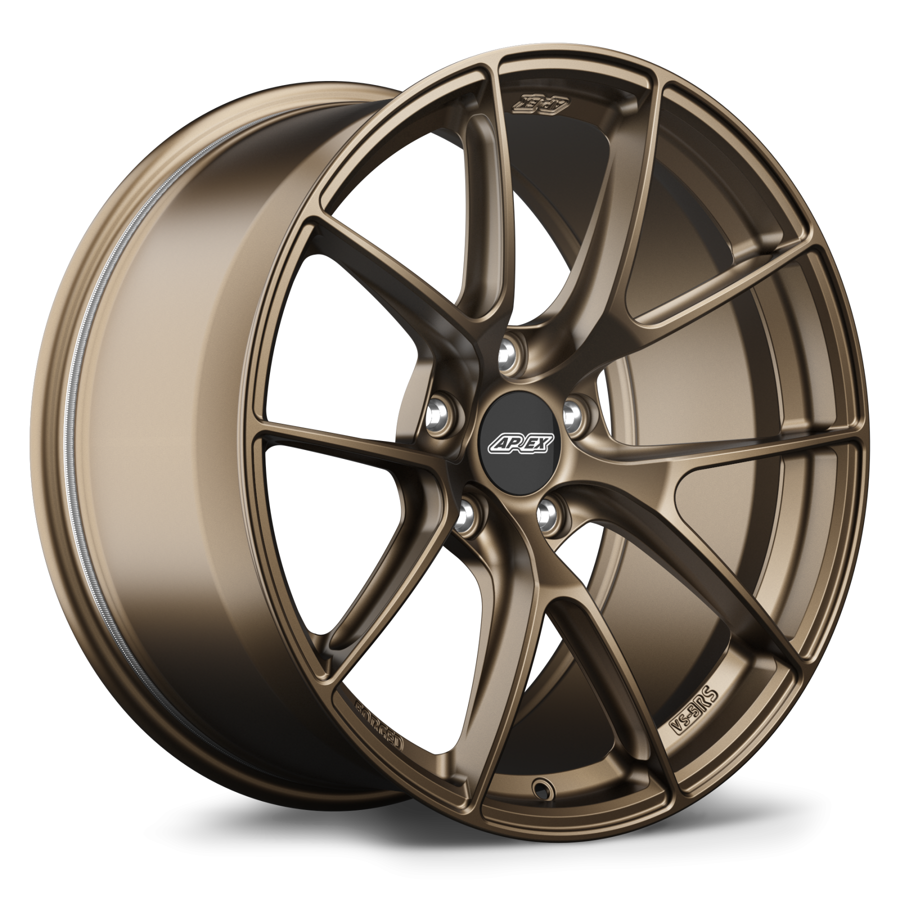 APEX VS-5RS Satin Bronze Forged Wheels (Set of Four)