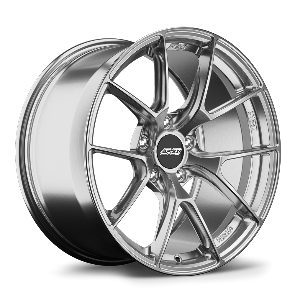 APEX VS-5RS Brushed Clear Forged Wheels (Set of Four)