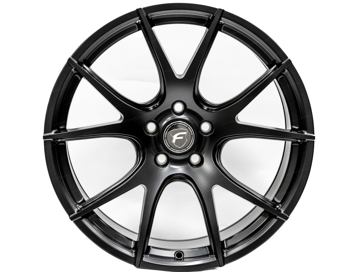 Forgestar CF5V 19" / 20" Satin Black (Set of four)