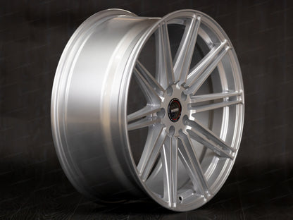 Momo Barletta Gloss Silver 19x8.5" (Set of four)