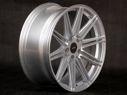 Momo Barletta Gloss Silver 19x8.5" (Set of four)