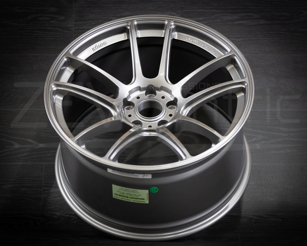 Konig Heliogram Titanium Metallic (Set of four)