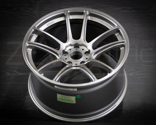 Konig Heliogram Titanium Metallic (Set of four)