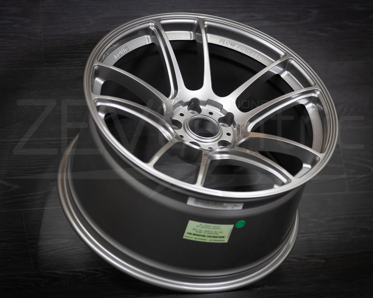 Konig Heliogram Titanium Metallic (Set of four)