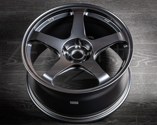 Titan7 T-C5 Tesla TM3/Y 19" (Set of four) Advance Dark Gunmetal