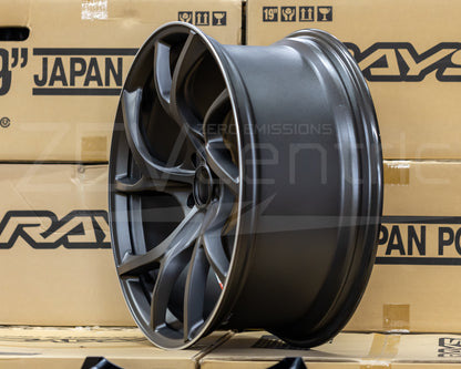 Rays VMF C-01 Tesla TM3/Y 20" (Set of four) Matte GunBlack / Rim Cut